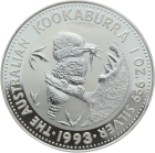 Australien 1 Dollar 1993 Kookaburra - 1 Unze Feinsilber